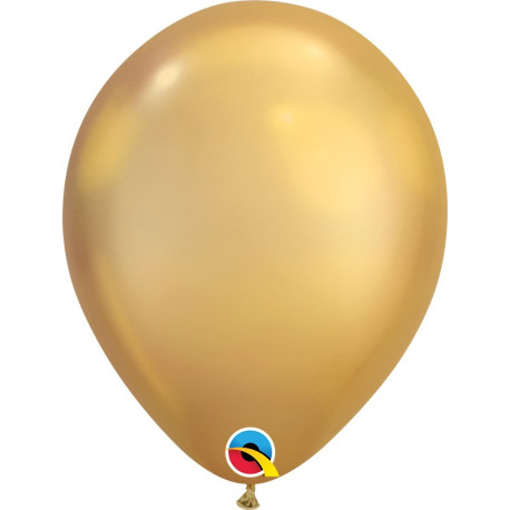 Хром золотий Qualatex (7'', 18 см), 100 шт. арт. 3102-0496