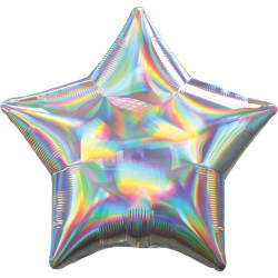 Зірочка голографічна срібна Anagram 19'' 48 см арт. 1204-0021