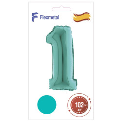 Цифра 1 тиффані УП Flexmetal 40''/102 см