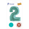 Цифра 2 тиффані УП Flexmetal 40''/102 см