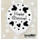 Повітряна куля (12'' 30 см) Happy Birthday, Mickey style, мікс, 50 шт. 5 ст. арт. 0090
