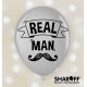 Повітряна кулька (KDI, 30 см) Real Man (для чоловіків 2) мікс 50 шт. 2 ст. арт. 0308