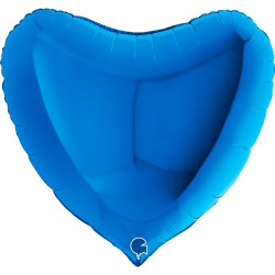 СЕРЦЕ Блакитне Grabo 36''/91 см 1 шт. арт. 3204-0088 Г