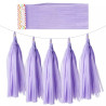 Тассел, фіолетова, 5 штук в упаковці