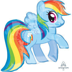 Куля (25''/64 см) Фігура, My Little Pony, Конячка Веселка, 1 шт. в упак.