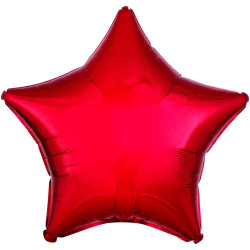 Зірочка металік червона Anagram 19'' 48 см арт. 1204-0050