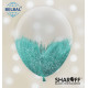 Повітряна кулька (B105, 30 см) Brush shine тіффані 1 шт. арт. 258-0142