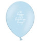 Повітряна кулька (B105, 30 см), Happy Birthday honey на блакитному 25 шт. 1 ст. арт. 258-0085