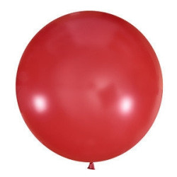 Куля 24" (61 см) Мексика пастель RED (червоний)