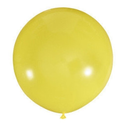 Куля 24" (61 см) Мексика пастель YELLOW (жовтий)