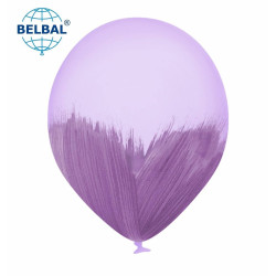 Повітряна кулька (B105, 30 см) Brush Bubble, фіолетовий кристал 1 шт. арт. 258-0210