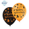 Повітряна куля (B105, 30 см) Happy Halloween (Чорні, Помаранчеві) 25 шт., арт. 258-0183